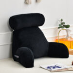 Coussin de lecture Noir