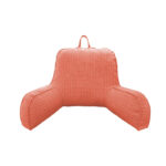 Coussin de lecture orange