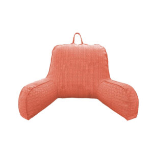 Coussin de lecture orange