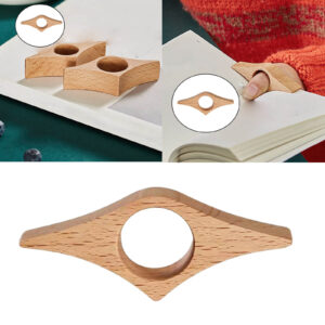 bague de lecture en bois