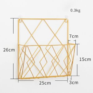 porte livre mural doré