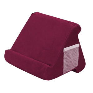 Coussin porte livre rouge