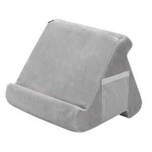 Coussin porte livre gris