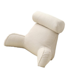 Coussin de lecture blanc