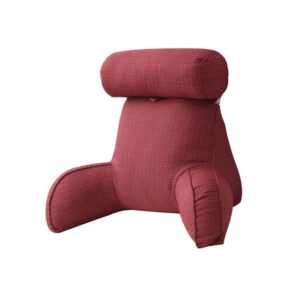 Coussin de lecture rouge