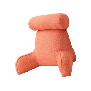 Coussin de lecture orange