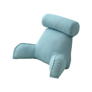 Coussin de lecture bleu
