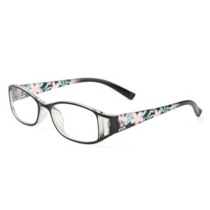 Lunettes grossissantes à fleurs