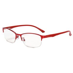 Lunettes rouge en métal