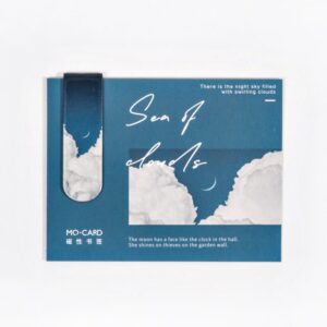 Marque page magnétique Nuages