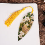 Marque page hibiscus