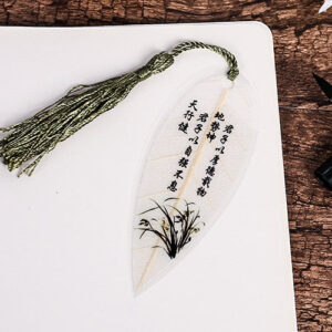 Marque page roseaux japonais