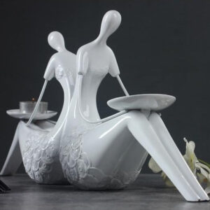 Serre livre art contemporain blanc