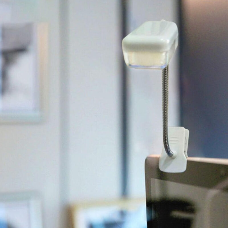 Lampe de lecture flexible blanc