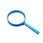 Loupe enfant plastique bleu