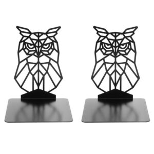 Serre-livre Hiboux géometrique