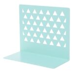 Serre livre motif triangle bleu ciel